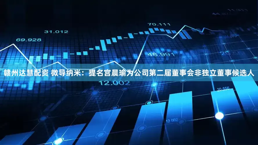 赣州达慧配资 微导纳米：提名宫晨瑜为公司第二届董事会非独立董事候选人